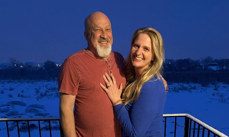 Ysabel Brown's mother, Christine Brown with her new fiance, David Wooley.